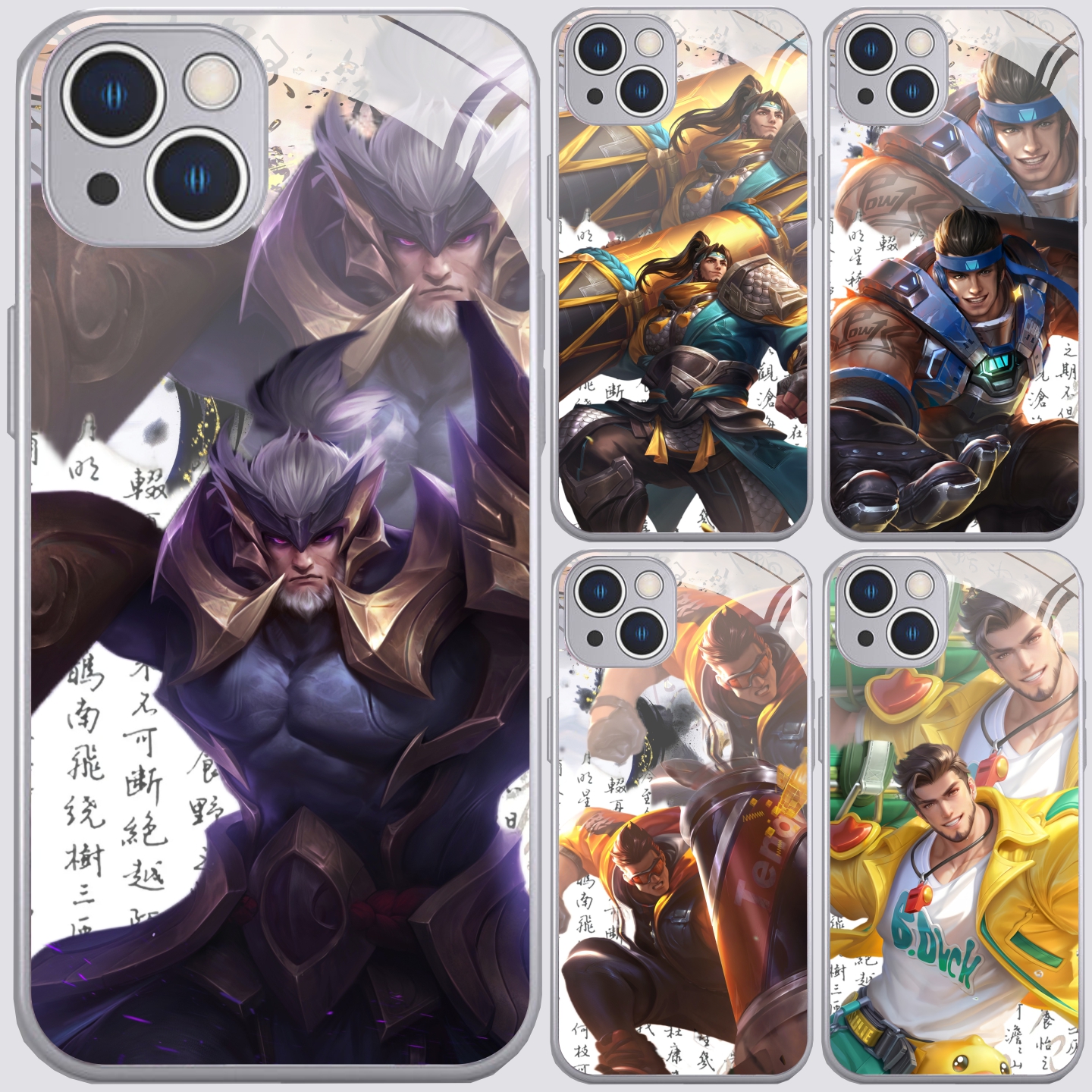 王者苏烈游戏金属漆玻璃手机壳适用苹果17华为荣耀400全包OPPO小米17红米k90一加ACE6保护壳vivoiqoo15/neo11