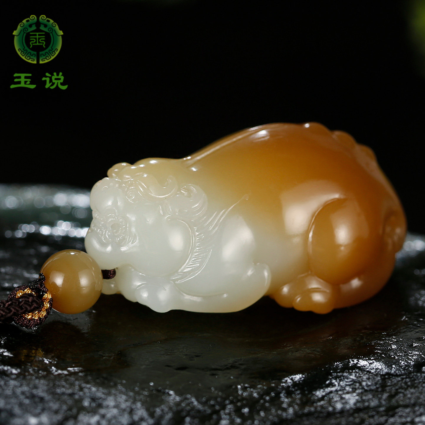 和田玉貔貅吊坠男款玉坠