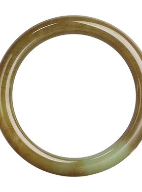 和田玉糖青白玉手镯女款