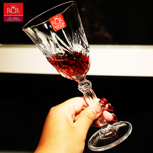 意大利RCR进口2只装 水晶玻璃高脚红酒白葡萄酒杯子节日送礼盒套装