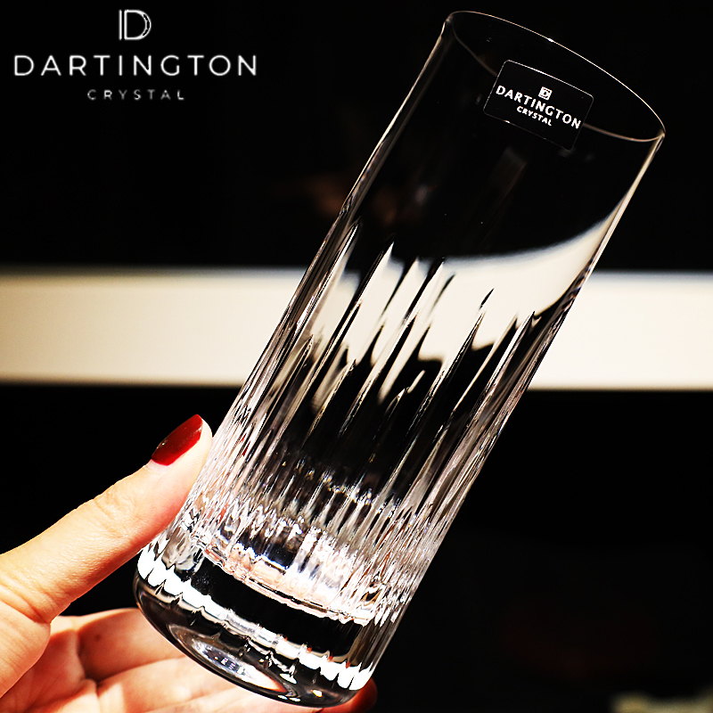 英国Dartington进口水晶玻璃鸡尾酒杯果汁饮料水杯威士忌洋酒杯子