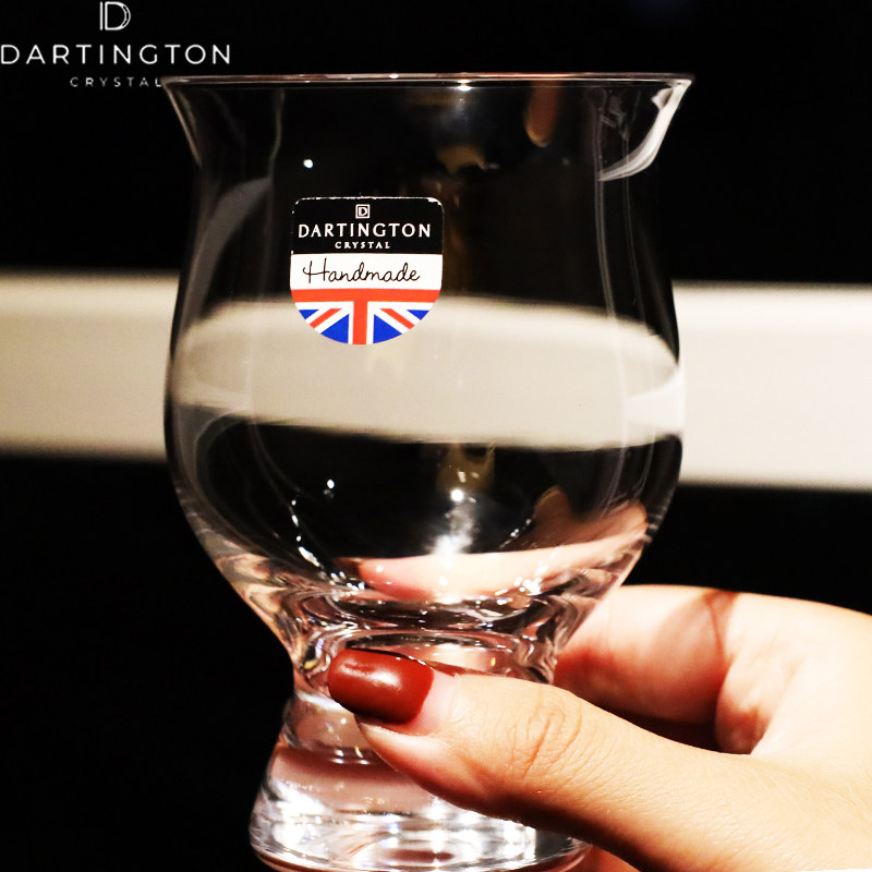 英国DARTINGTON进口专业XO北欧水晶玻璃威士忌洋酒杯子品闻香杯子