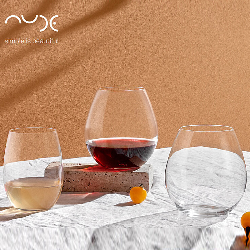 Nude进口水晶玻璃平底酒杯红酒杯勃艮第杯水晶水杯手工白葡萄杯子,餐饮具,葡萄酒/红酒杯,淘宝优惠券,粉丝福利购,淘宝优惠卷