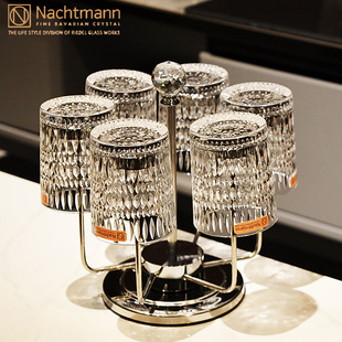 德国Nachtmann进口轻奢水晶玻璃威士忌洋酒啤酒杯饮料水杯子套装