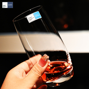 德国SCHOTT进口水晶玻璃超薄耐热啤酒早餐牛奶果茶汁冷水杯子套装