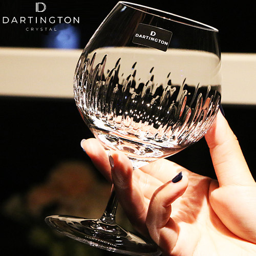 英国DARTINGTON进口水晶白兰地杯
