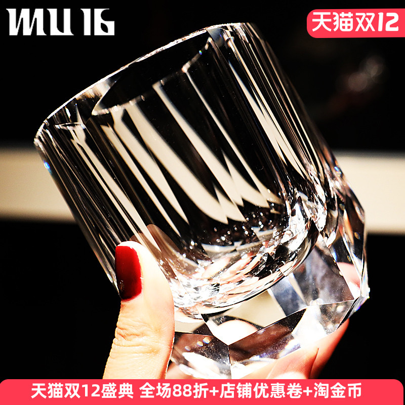 水晶玻璃材质威士忌杯，品质保证