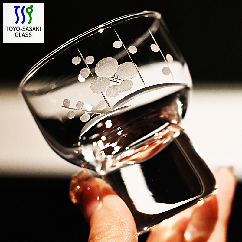 日本佐佐木进口玻璃清酒杯一两白酒烈酒杯一口杯调酒杯辛口酒杯子