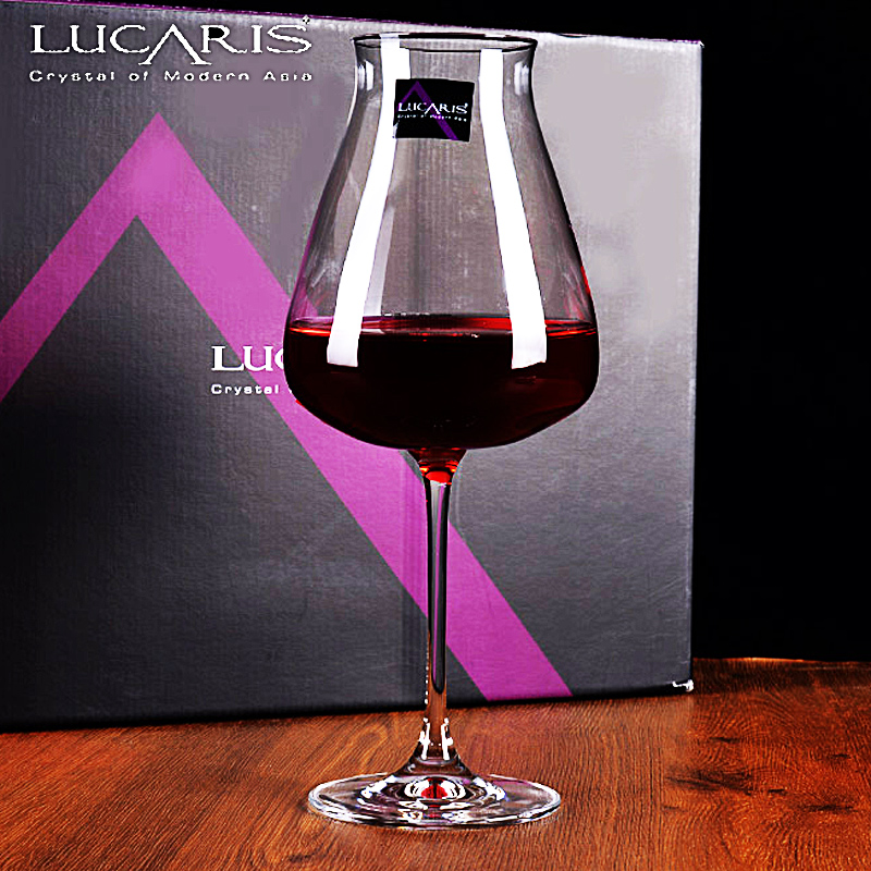 LUCARIS原装进口水晶玻璃红白葡萄酒杯香槟高脚杯家用红酒杯套装