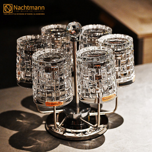 德国Nachtmann进口水晶玻璃洋酒威士忌啤酒杯饮料果汁水杯子套装