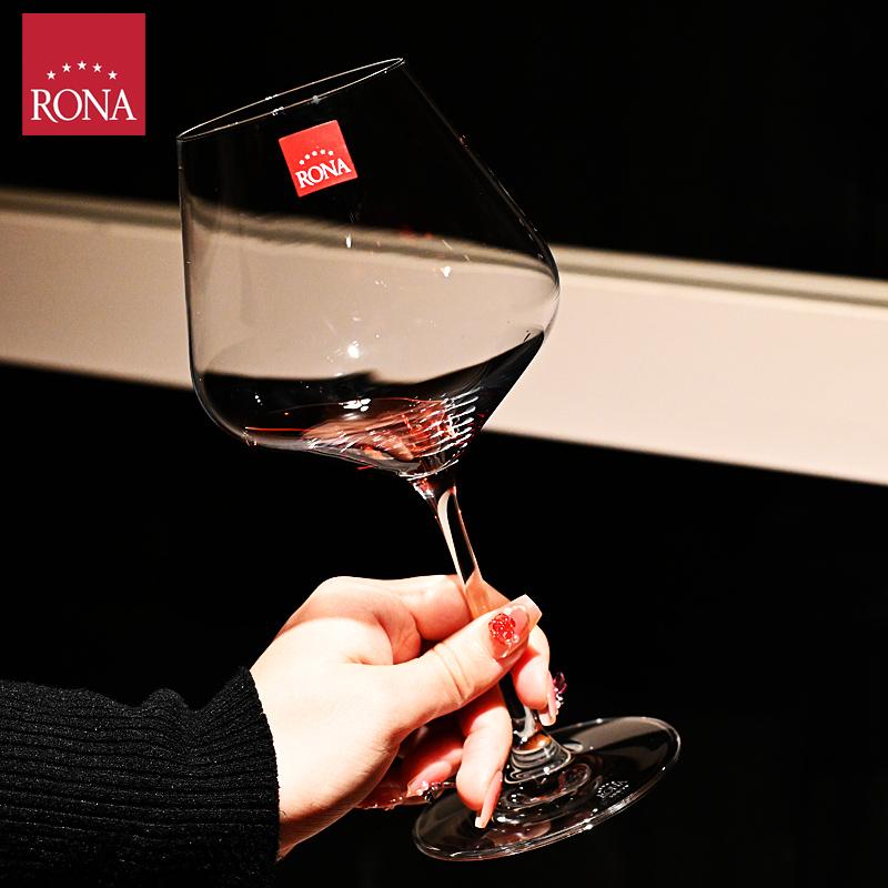 RONA洛娜勃艮第水晶红酒杯子套装