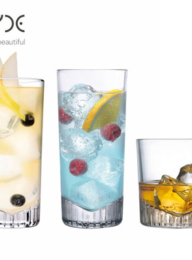 土耳其NUDE进口Caldera卡德拉威士忌杯水杯水晶玻璃洋酒杯子