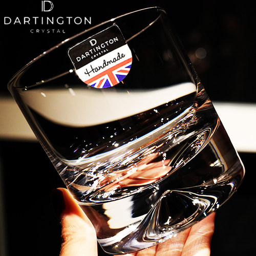 英国dartington手工水晶威士忌杯