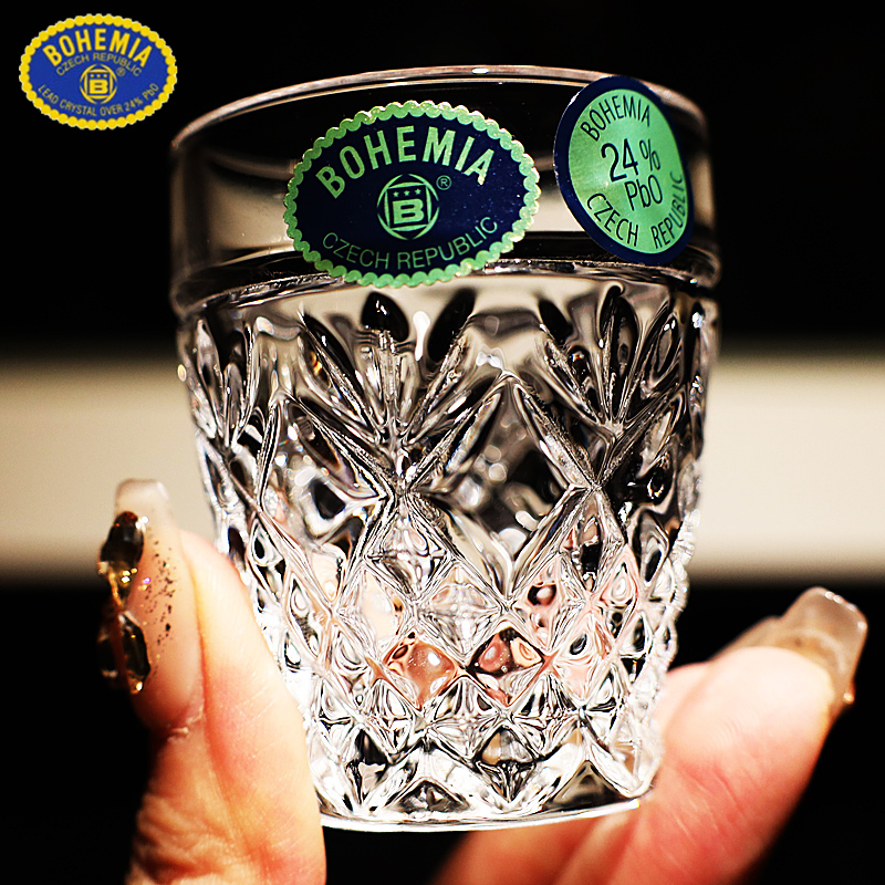捷克进口水晶白酒杯，品质保证