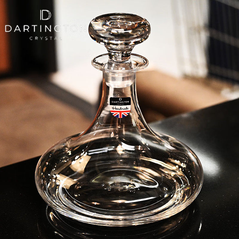 英国进口DARTINGTON水晶家用奢华红酒储存盛酒器创意快速醒酒器