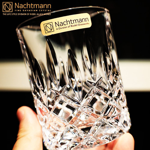 德国Nachtmann水晶玻璃古典威士忌洋酒杯鸡尾啤酒果汁饮料水杯子