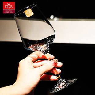 意大利RCR水晶玻璃红酒杯架子高端红酒杯子套装 家用醒酒器高颜值
