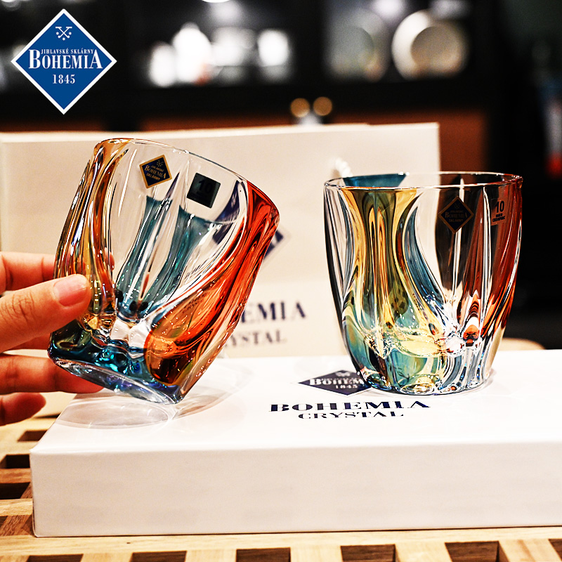 捷克进口BOHEMIA水晶玻璃威士忌