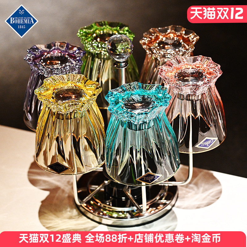 捷克BOHEMIA进口水晶玻璃威士忌