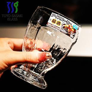日本进口东洋佐佐木日式 家用玻璃茶饮咖啡杯鸡尾酒杯饮料啤酒杯子