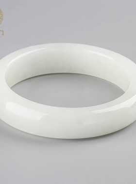 五花八门新疆和田玉手镯女玉镯子羊脂白玉手镯天然正品12897