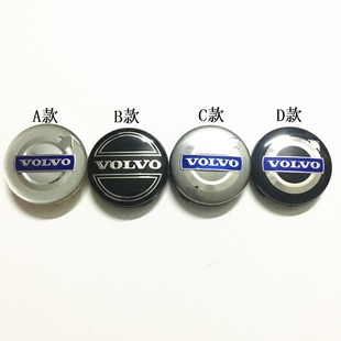 XC90车轮毂中心盖轮胎装 沃尔沃轮毂盖富豪S40 XC60 S80L 饰标 S60