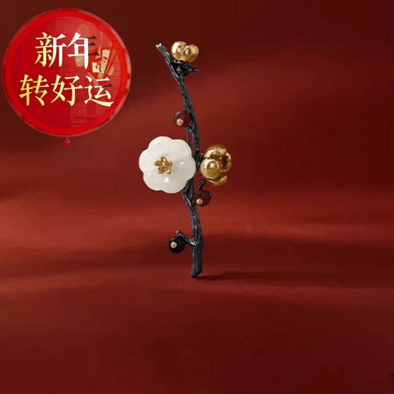 【好运】宫典国潮复古胸针女设计