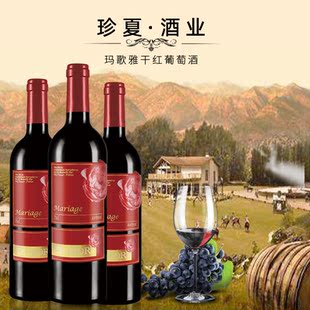 TRESOR法国原瓶进口珍夏玛歌雅干红葡萄酒婚礼婚庆红酒