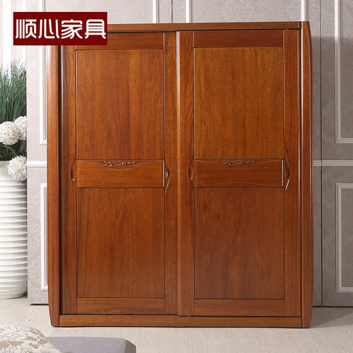 海棠木二门超大空间推拉衣柜