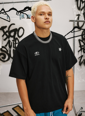 EU/EUSOUEU 2025SS速干7A抗菌冰感户外运动潮速干训练健身短袖T恤