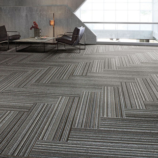 商用办公室方块地毯公司工作室台球厅大面积全铺专用拼接PVC环保