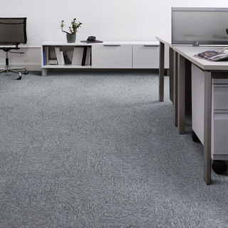 办公室地毯商用整铺耐脏隔音拼接灰色阻燃方块全铺房间满铺大面积