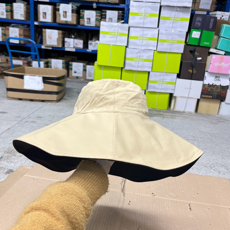 防紫外线太阳帽大帽檐遮脸渔夫帽