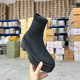 Lady 短靴 圆头厚底防水台侧拉链时装 Shoes外贸原单女靴时尚 新款