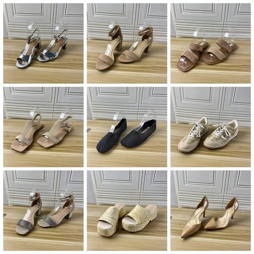 时尚独码气质尖头纯色平底凉鞋