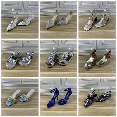 小码独码拖鞋细高跟凉鞋包头单鞋