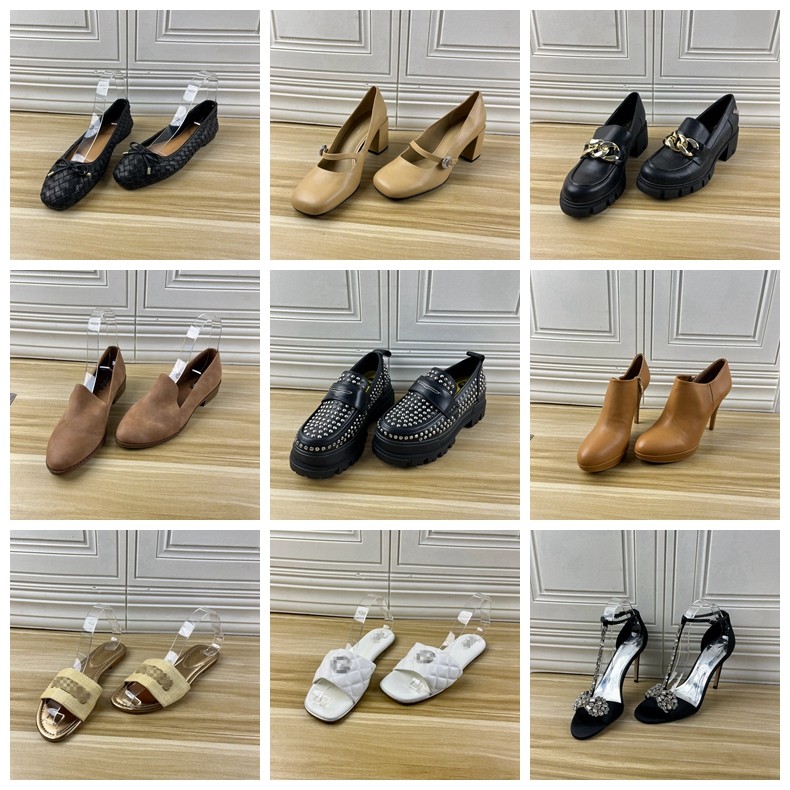 Lady Shoes外贸原单40码杂款单鞋简约时尚新款舒适百搭凉鞋孤品