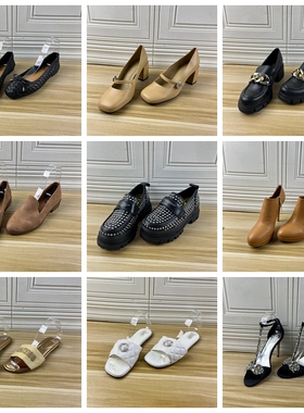 Lady Shoes外贸原单40码杂款单鞋简约时尚新款舒适百搭凉鞋孤品