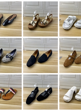 Lady Shoes外贸原单38码杂款凉鞋简约时尚新款孤品捡漏单鞋休闲