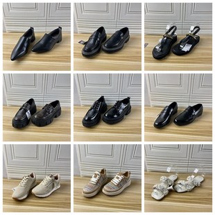 独码 杂款 时尚 圆头纯色浅口单鞋 Lady 一字扣凉鞋 Shoes外贸原单37码