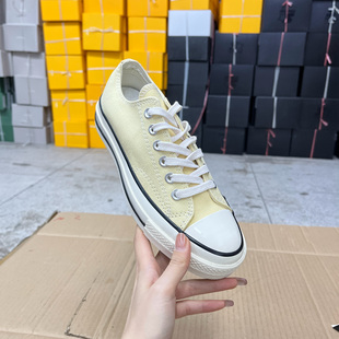 Lady Shoes低帮帆布鞋简约时尚新款圆头浅口系带单鞋休闲舒适百搭