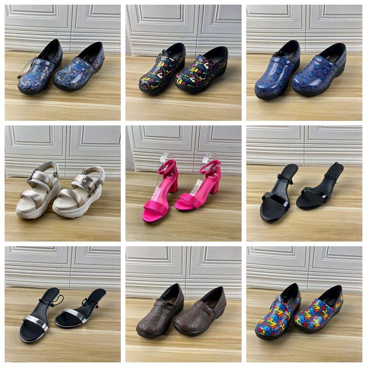 Lady Shoes外贸原单38.5-39码杂款独码优惠时尚圆头纯色凉鞋单鞋