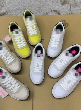 外贸原单女鞋真皮白色紫色黑色绿色灰色各种好看单鞋休闲鞋