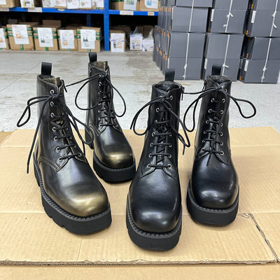 舒适百搭马丁靴日常外穿工装靴