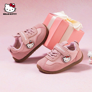 hellokitty童鞋女童运动鞋小童春秋季2026新款儿童阿甘鞋女孩防滑