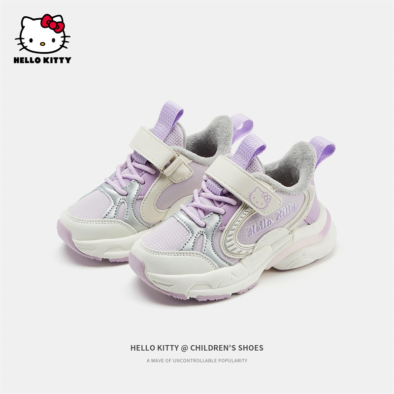 HelloKitty女童运动鞋加绒