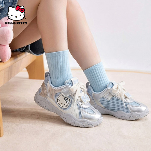hellokitty女童网鞋夏季网面透气