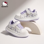 女童运动鞋 百搭儿童板鞋 春季 休闲时尚 女孩 2026新款 hellokitty童鞋