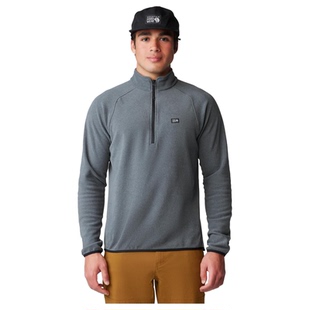 代购Mountain hardwear山浩男士抓绒衣保暖透气排汗户外上衣