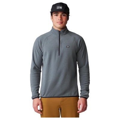 代购Mountain hardwear山浩男士抓绒衣保暖透气排汗户外上衣